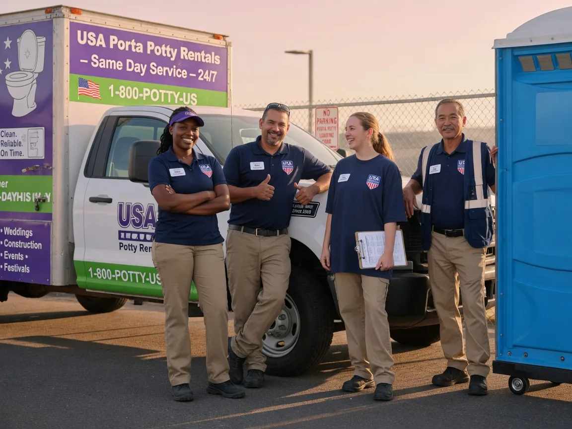 Porta Potty Rental company in Brea, CA